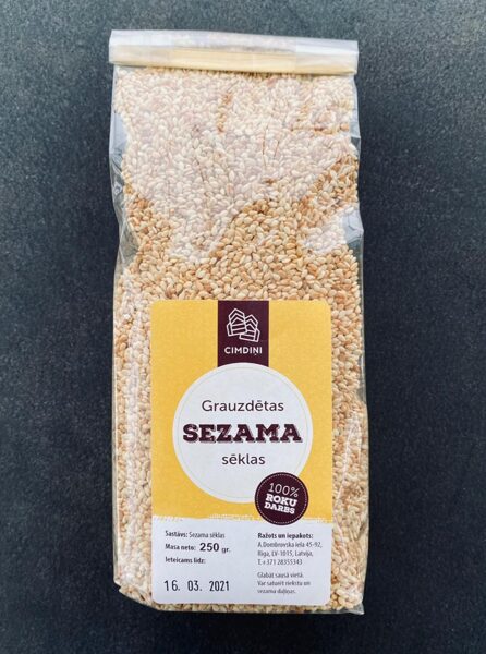 Sezama sēklas, 250 g