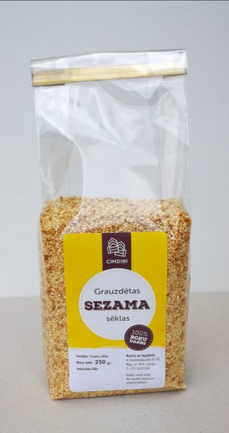 Sezama sēklas, 250 g