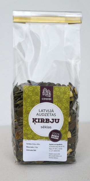 Ķirbju sēklas, 250 g